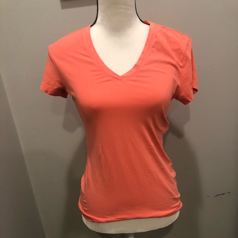 Peach v neck Banana Republic
